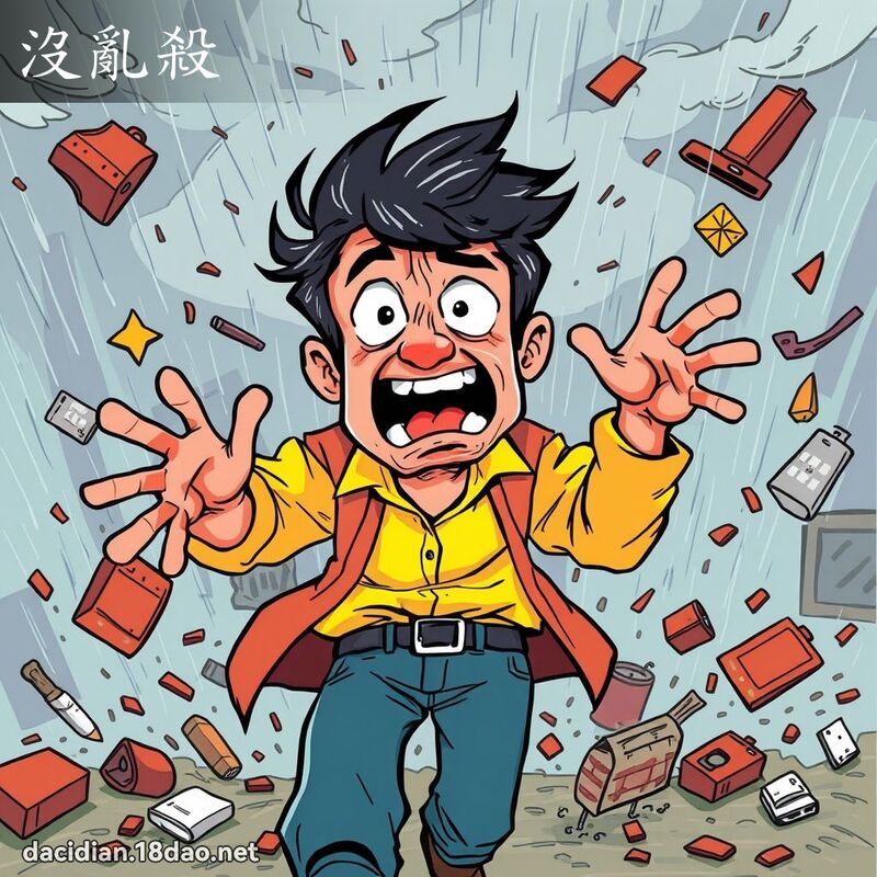 沒亂殺 - 國語大辭典配圖