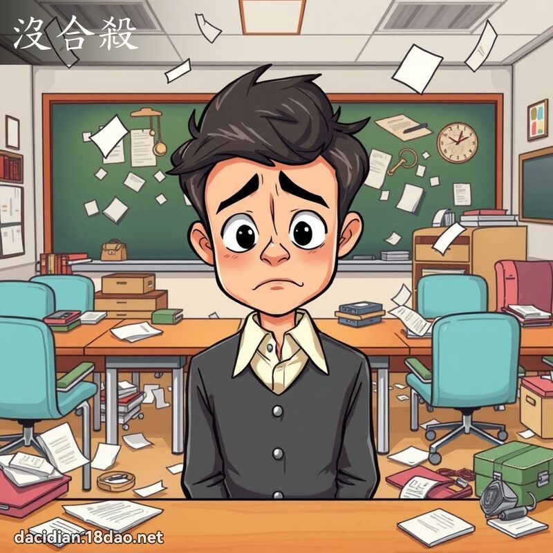 沒合殺 - 國語大辭典配圖