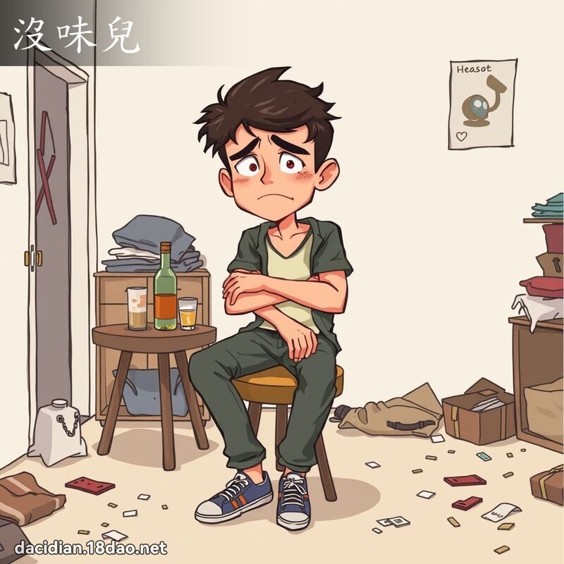 没味儿 - 国语大辞典配图