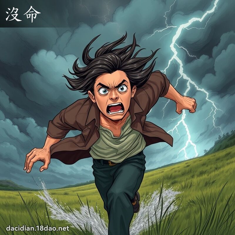 沒命 - 國語大辭典配圖