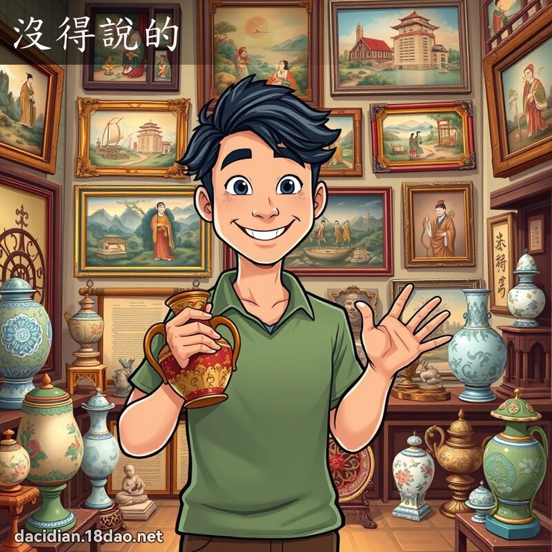 沒得說的 - 國語大辭典配圖