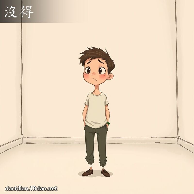 没得 - 国语大辞典配图