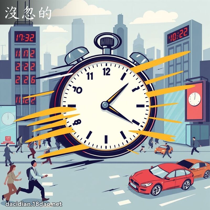 沒忽的 - 國語大辭典配圖