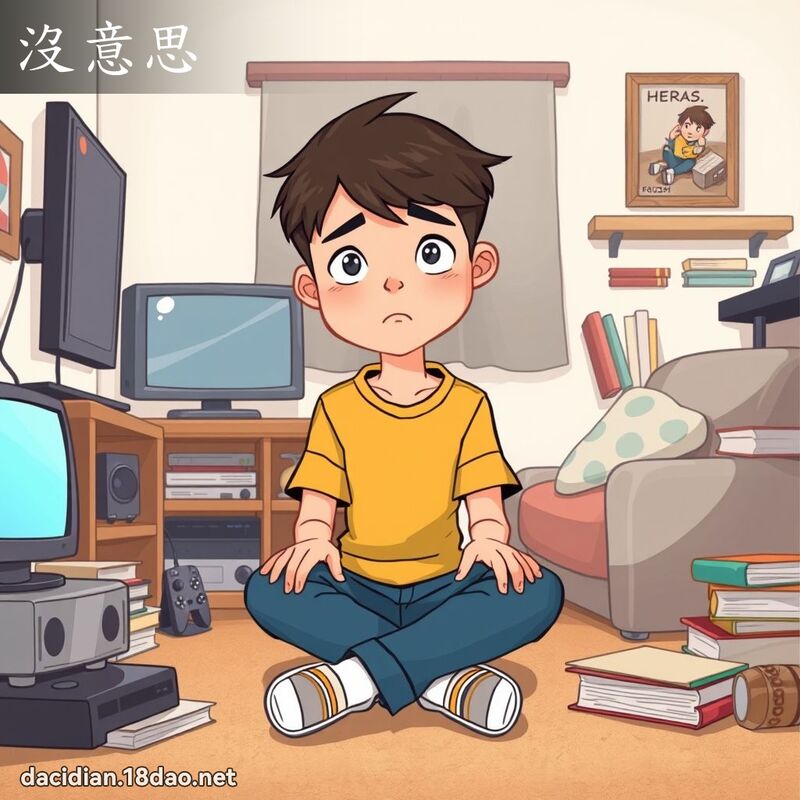 沒意思 - 國語大辭典配圖