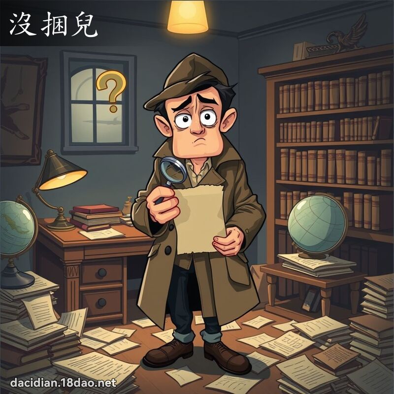 沒捆兒 - 國語大辭典配圖
