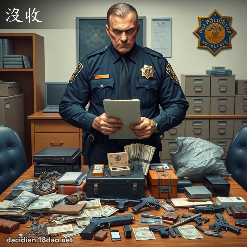 沒收 - 國語大辭典配圖