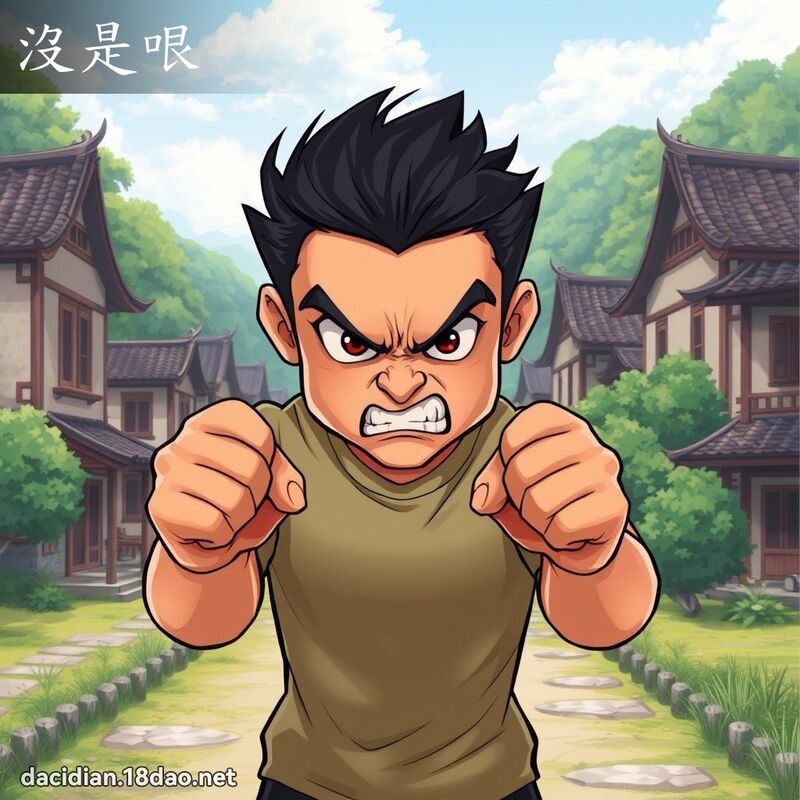 沒是哏 - 國語大辭典配圖