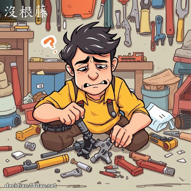 没根藤 - 国语大辞典配图