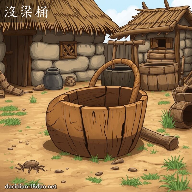 没梁桶 - 国语大辞典配图