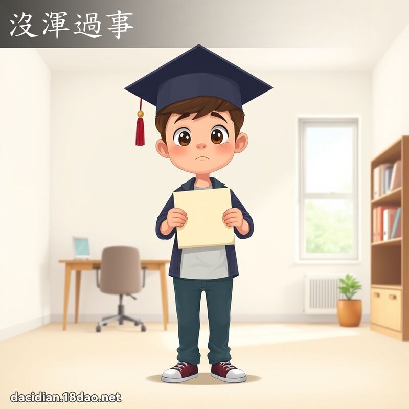 沒渾過事 - 國語大辭典配圖