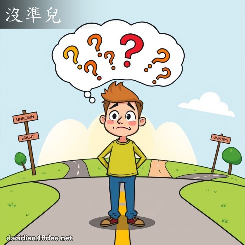 沒準兒 - 國語大辭典配圖