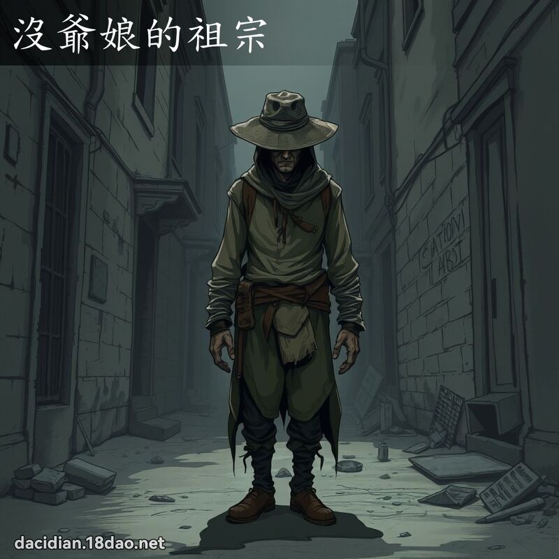 沒爺娘的祖宗 - 國語大辭典配圖
