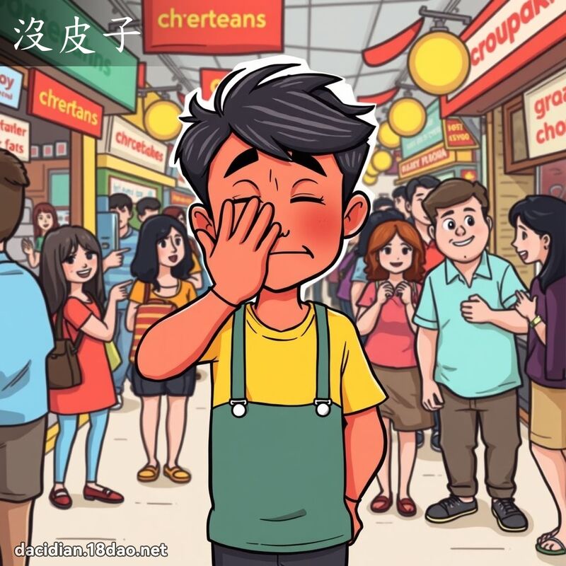 没皮子 - 国语大辞典配图