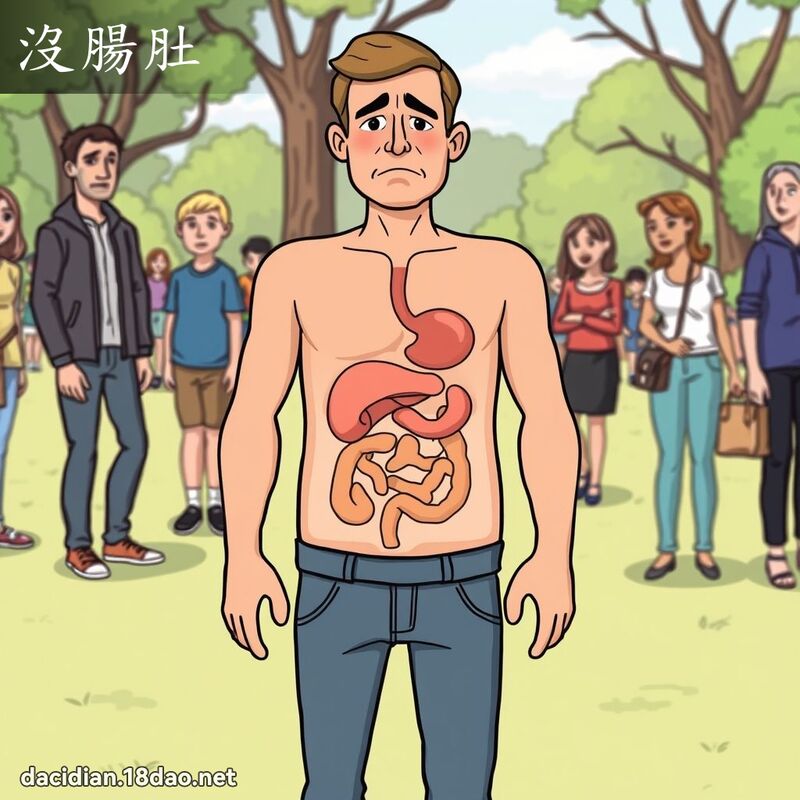没肠肚 - 国语大辞典配图