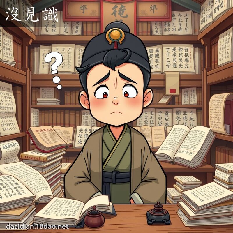 没见识 - 国语大辞典配图