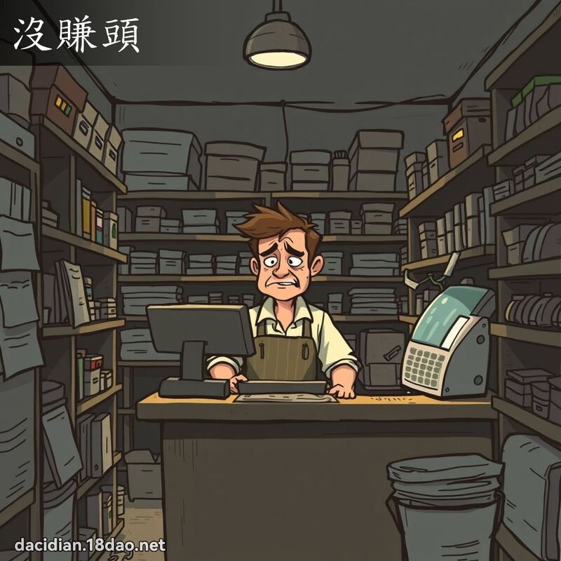 没赚头 - 国语大辞典配图