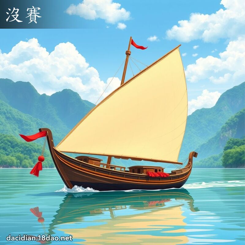 没赛 - 国语大辞典配图