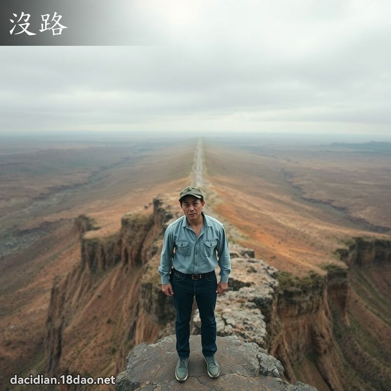没路 - 国语大辞典配图