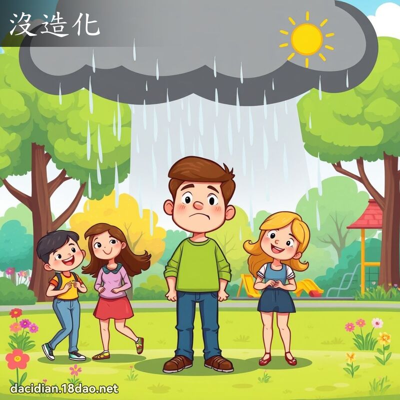 没造化 - 国语大辞典配图