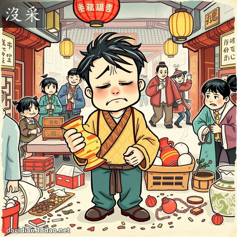 没采 - 国语大辞典配图