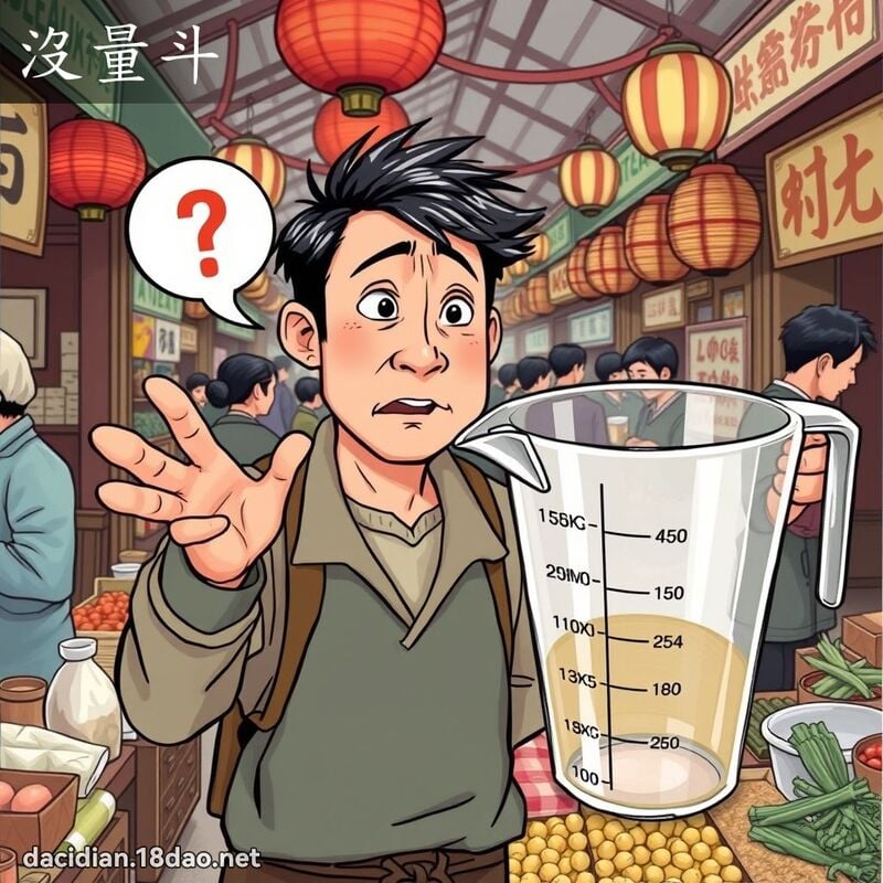 沒量斗 - 國語大辭典配圖