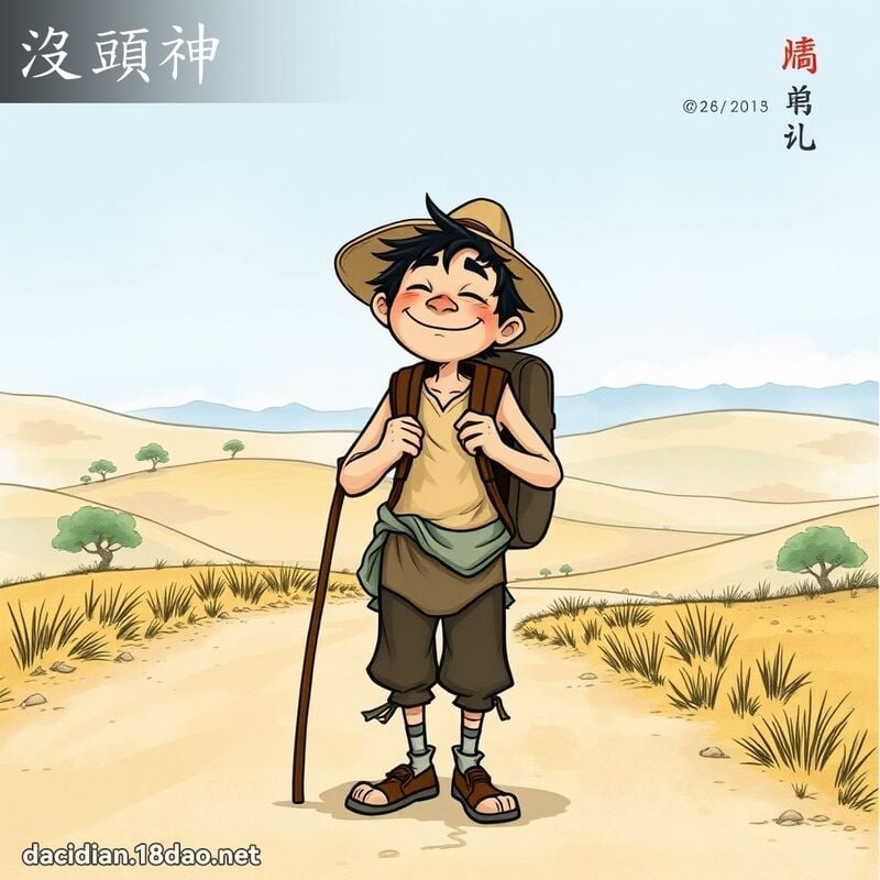 沒頭神 - 國語大辭典配圖