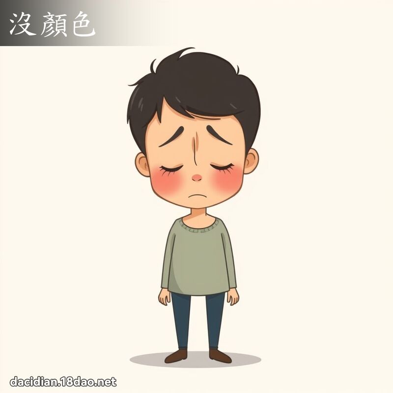 沒顏色 - 國語大辭典配圖