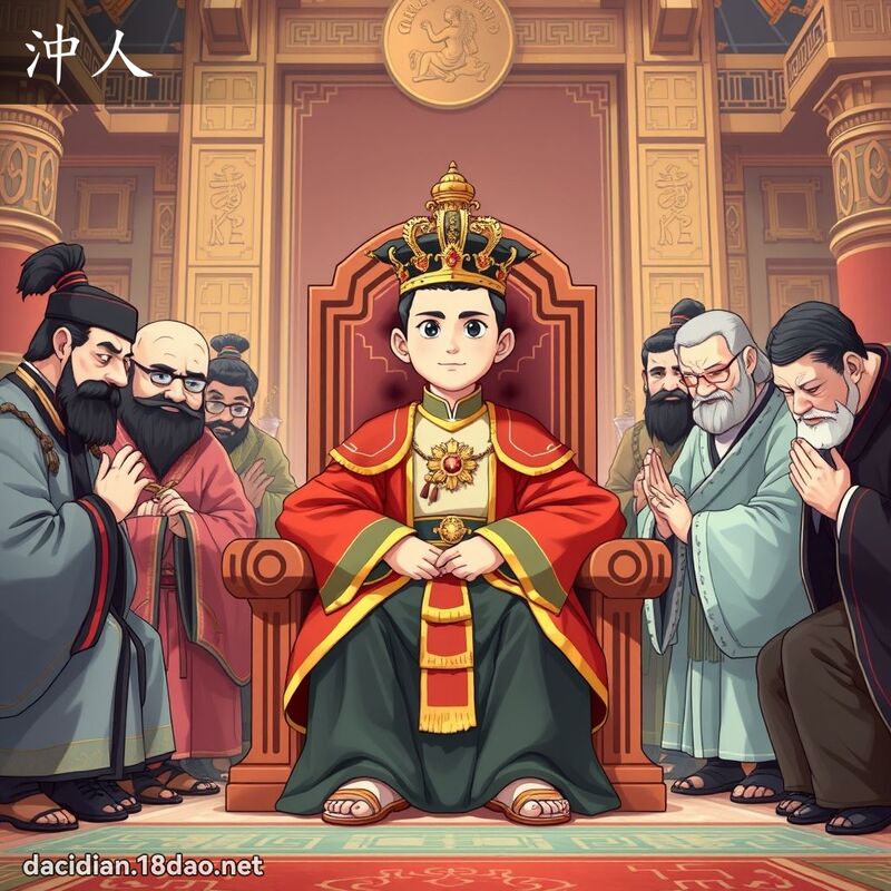 沖人 - 國語大辭典配圖