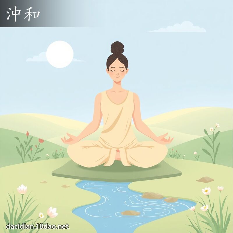 沖和 - 國語大辭典配圖