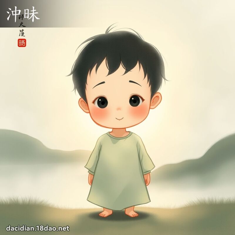 沖昧 - 國語大辭典配圖