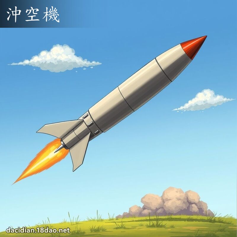 冲空机 - 国语大辞典配图