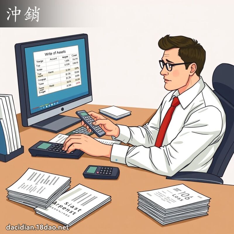 冲销 - 国语大辞典配图