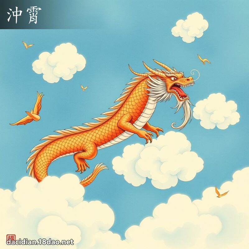 沖霄 - 國語大辭典配圖