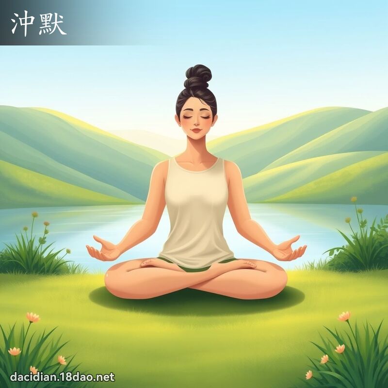冲默 - 国语大辞典配图