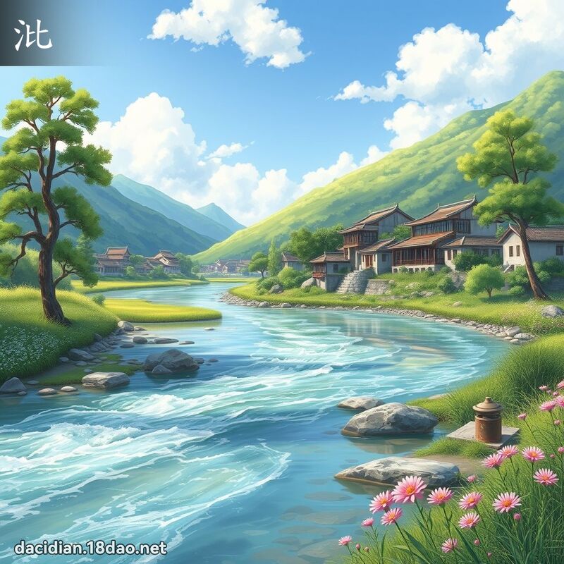 沘 - 国语大辞典配图
