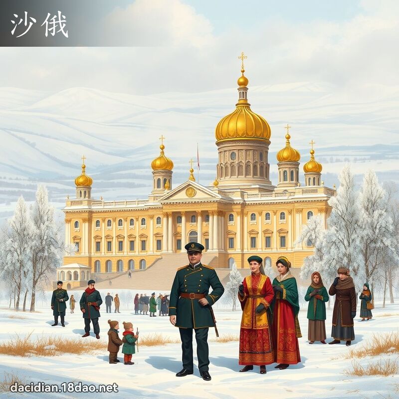 沙俄 - 國語大辭典配圖