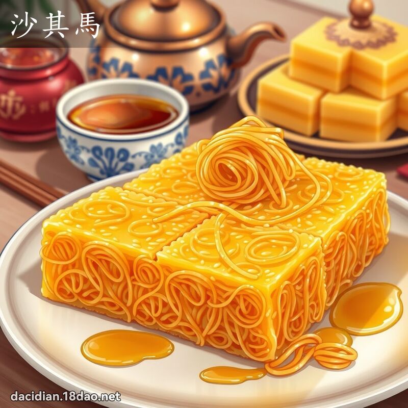 沙其马 - 国语大辞典配图