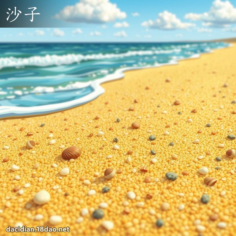 沙子 - 国语大辞典配图