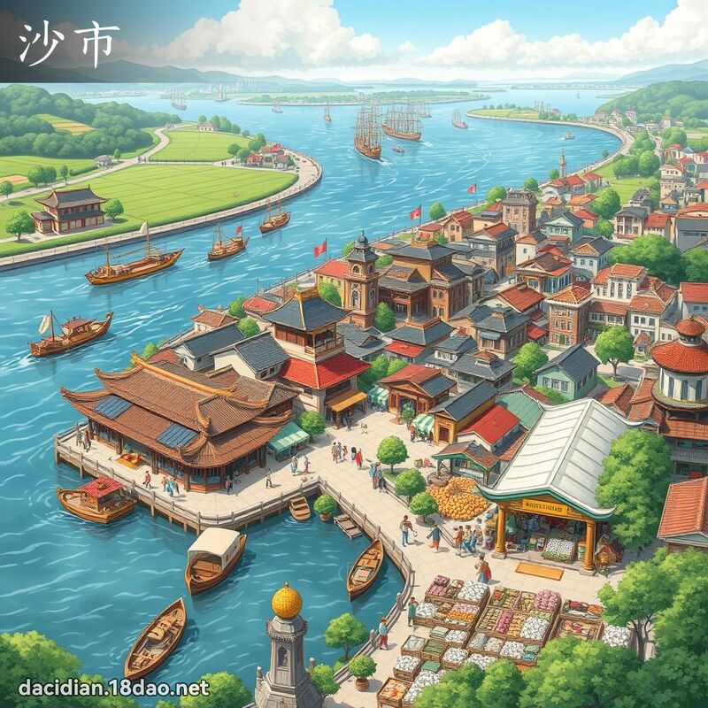 沙市 - 国语大辞典配图