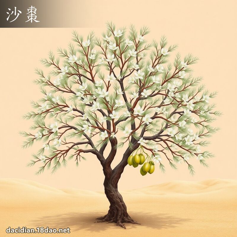 沙棗 - 國語大辭典配圖