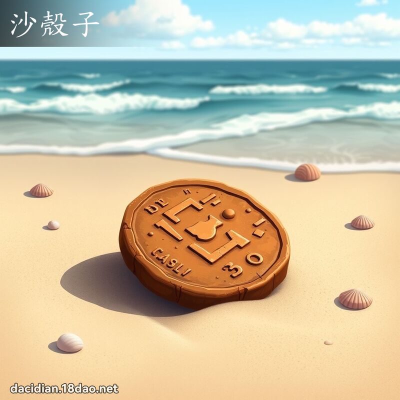 沙壳子 - 国语大辞典配图