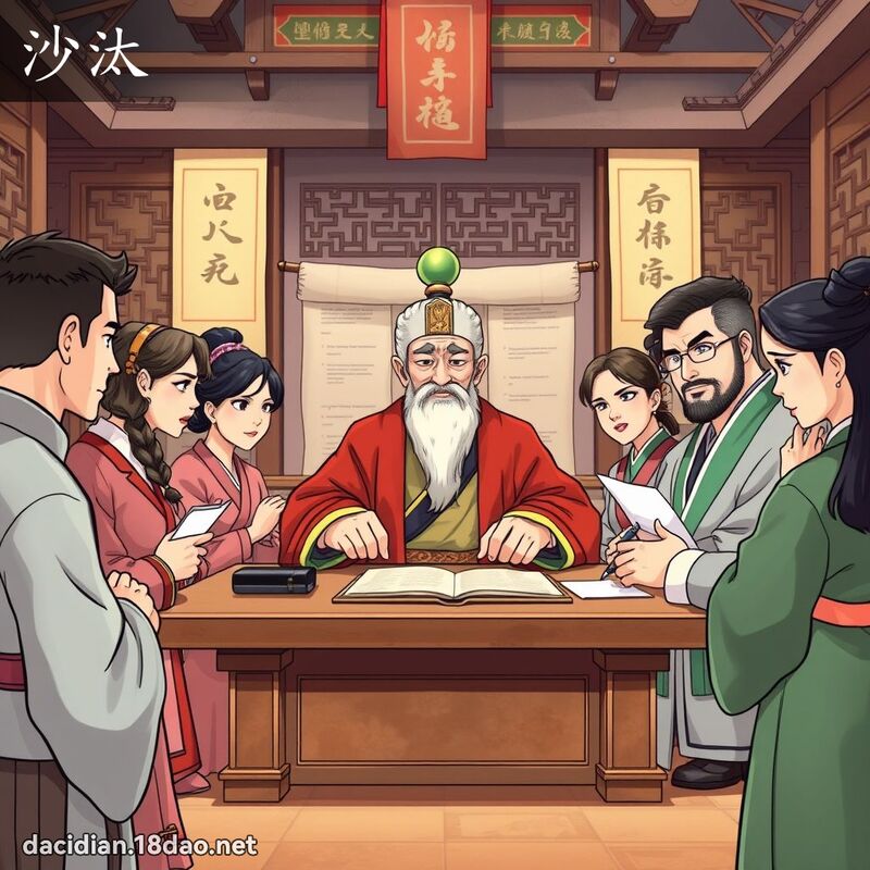 沙汰 - 国语大辞典配图
