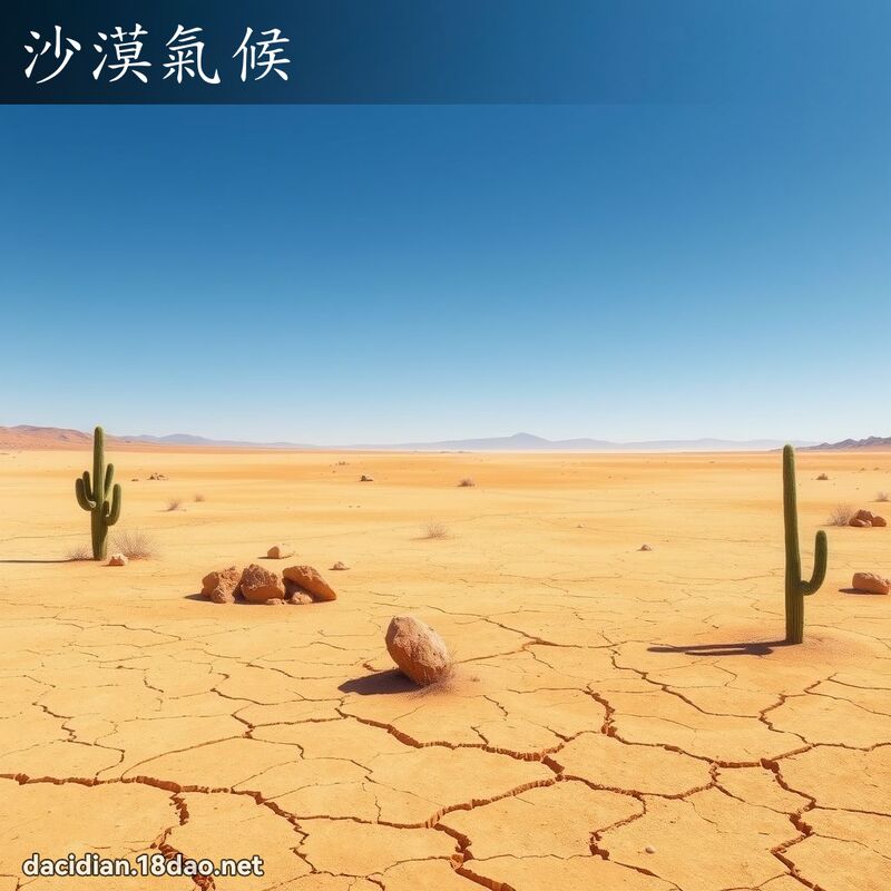 沙漠氣候 - 國語大辭典配圖