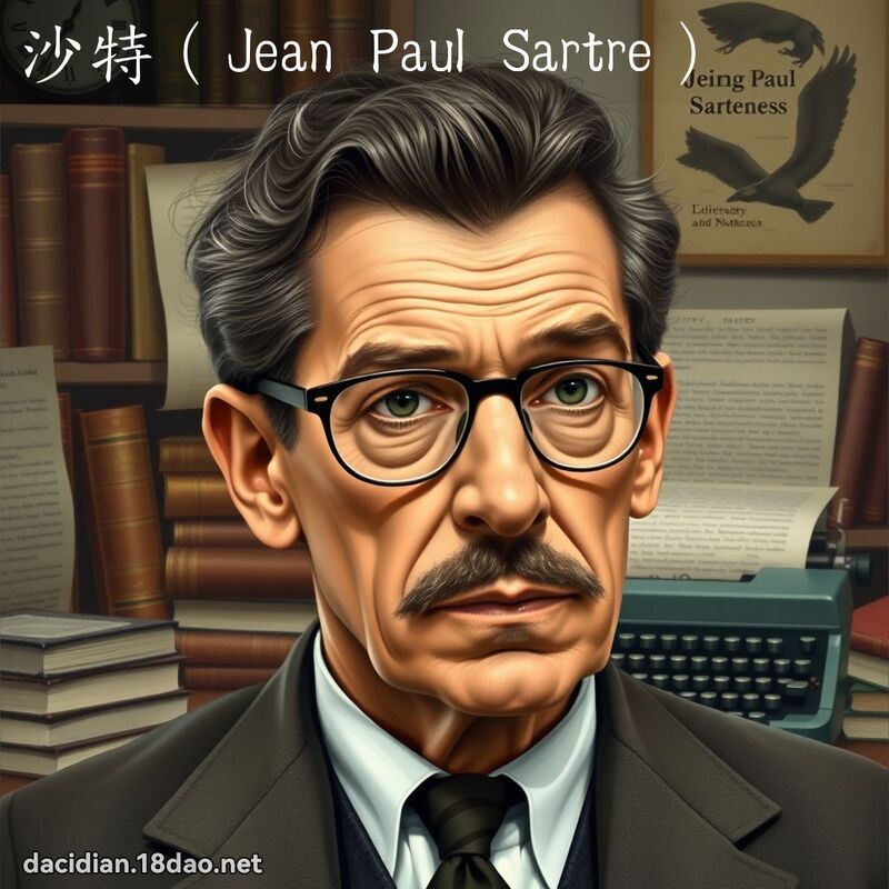 沙特（Jean Paul Sartre） - 國語大辭典配圖