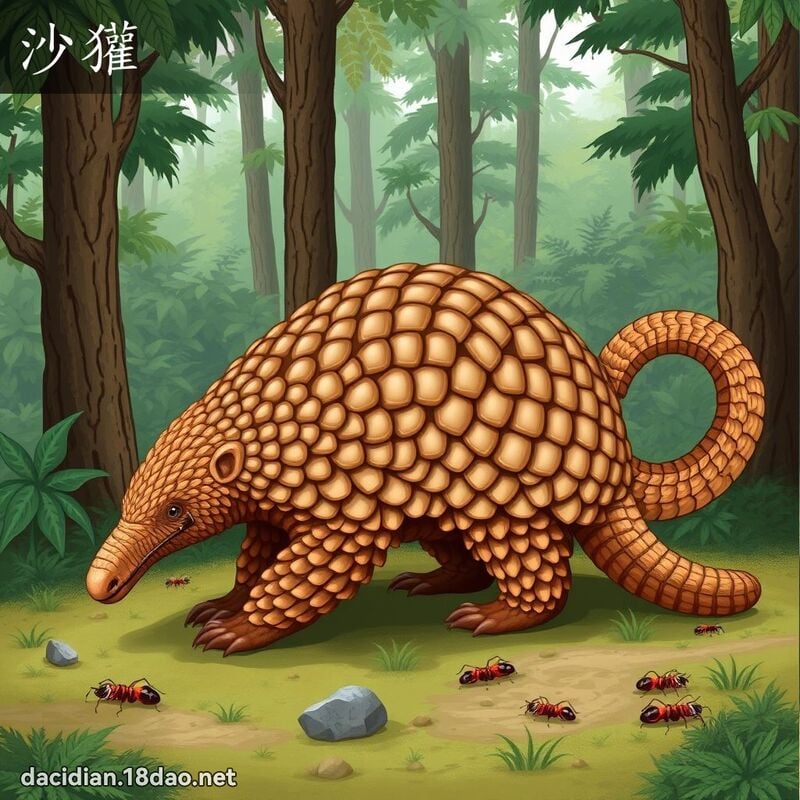 沙獾 - 国语大辞典配图