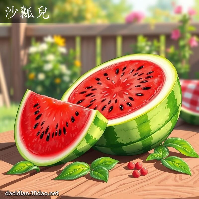沙瓤儿 - 国语大辞典配图