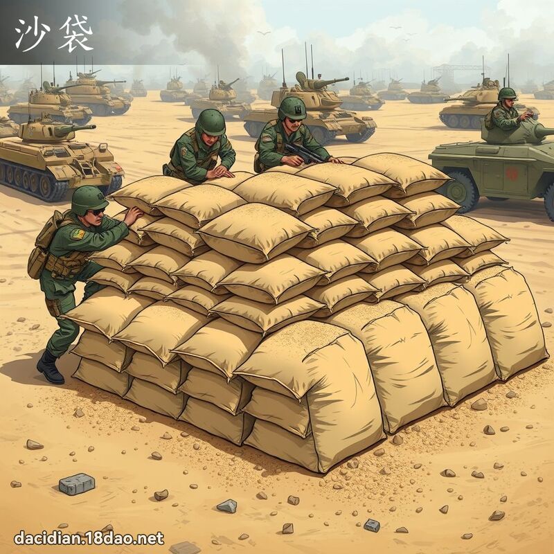 沙袋 - 国语大辞典配图