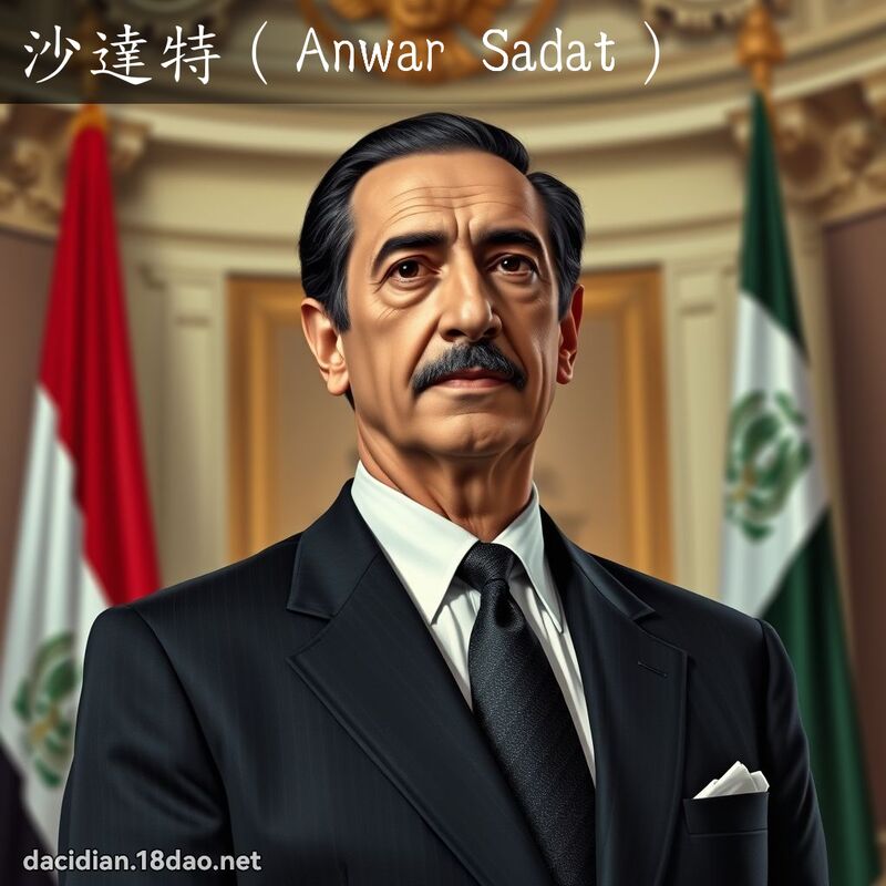 沙达特（Anwar Sadat） - 国语大辞典配图