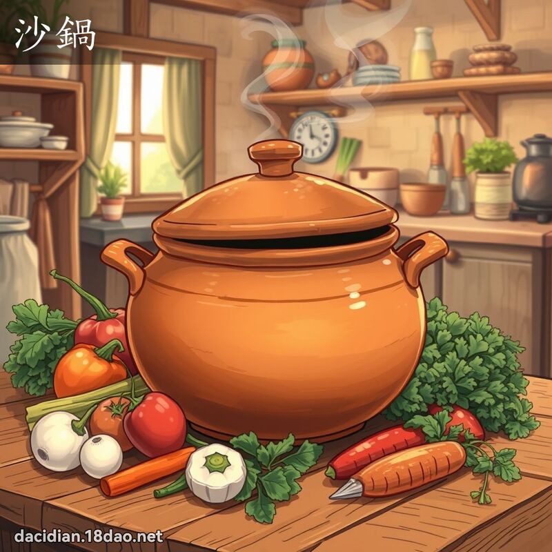 沙锅 - 国语大辞典配图