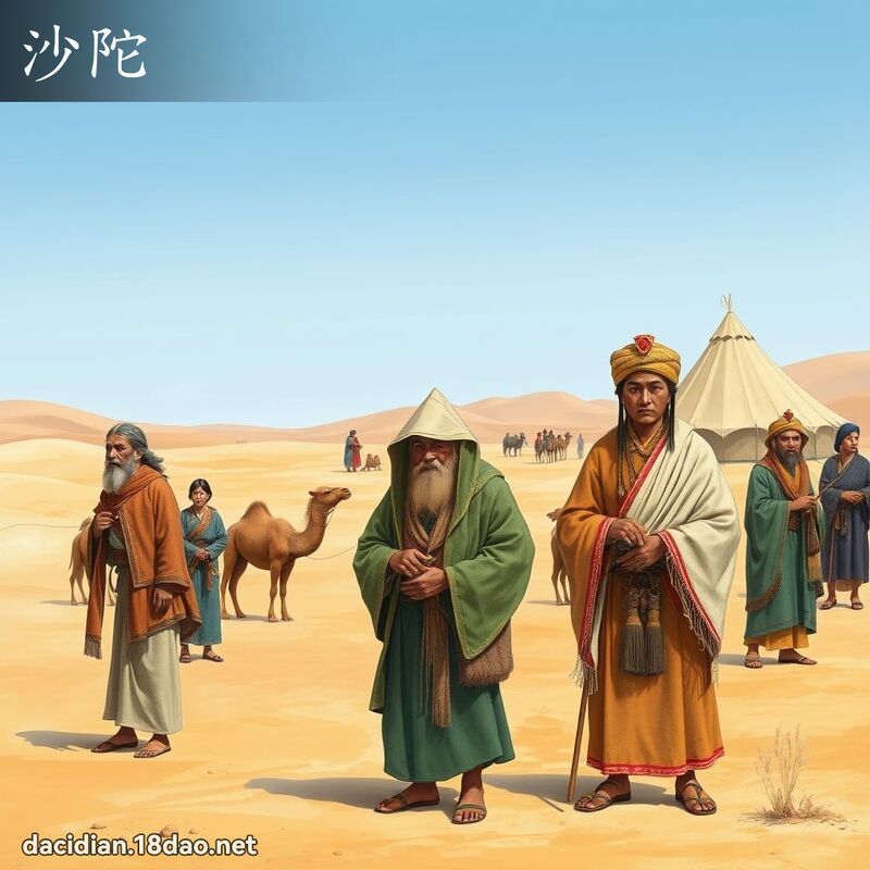 沙陀 - 国语大辞典配图